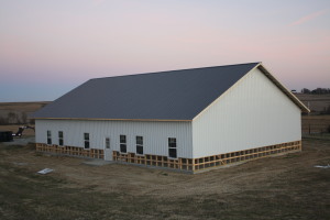 Nov 6th - two sides of siding done