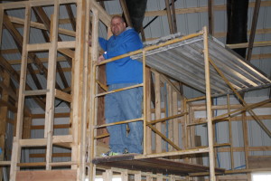 Russ - our fearless leader of this project who has put int countless hours of his time towards this building project